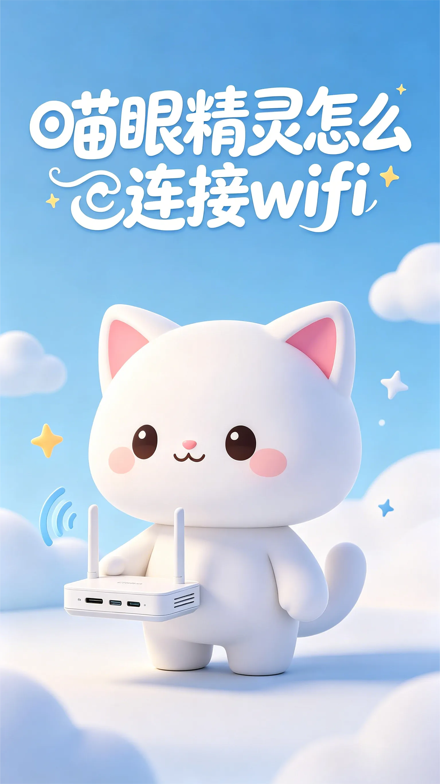 喵眼精灵连接WiFi全攻略：手机App配网+重置方法一网打尽