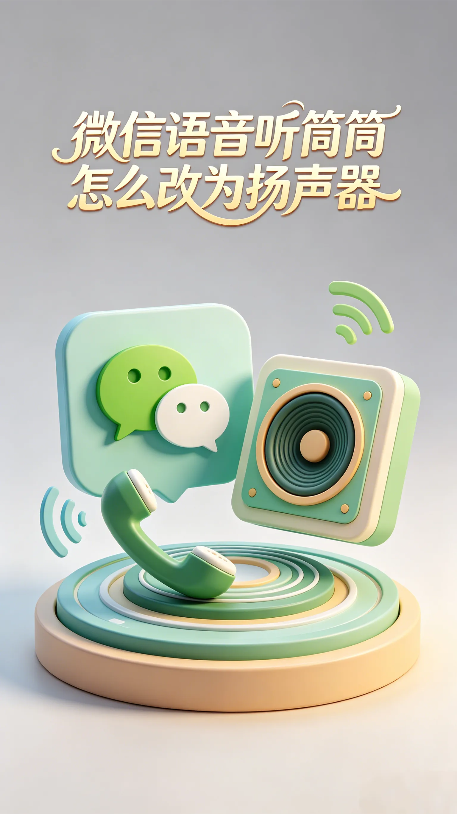 告别“耳朵贴手机”！微信语音扬声器切换全攻略，手把手教学