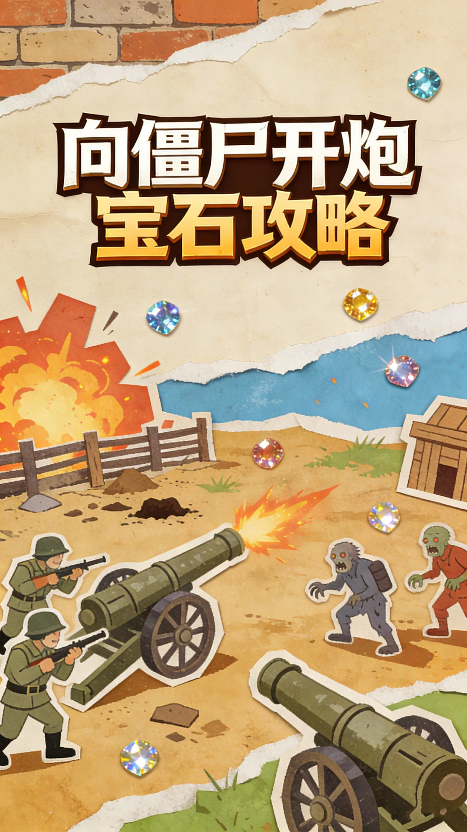 向僵尸开炮宝石终极搭配指南：这3颗“质变”宝石一戴，战力原地翻倍