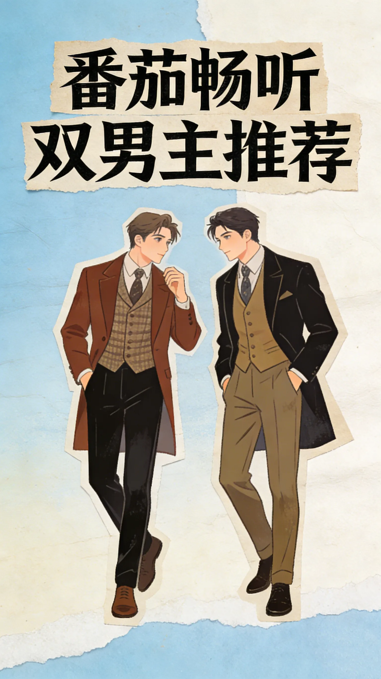 番茄畅听双男主作品大起底：ABO、穿书、养崽全都有，哪些值得听？一篇说清