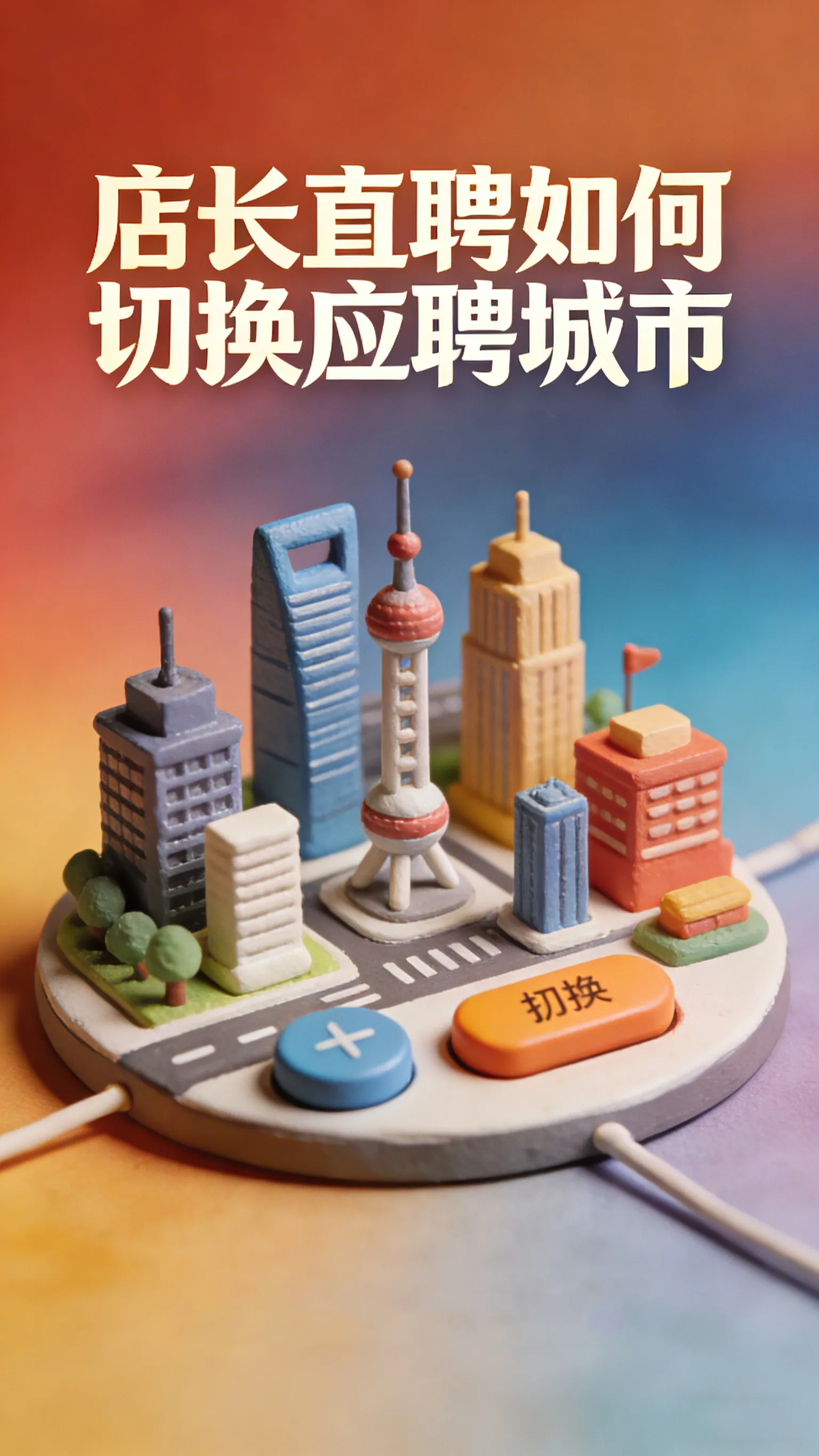 店长直聘切换应聘城市全攻略：首页一键切换 + 求职意向同步设置，找工作更精准