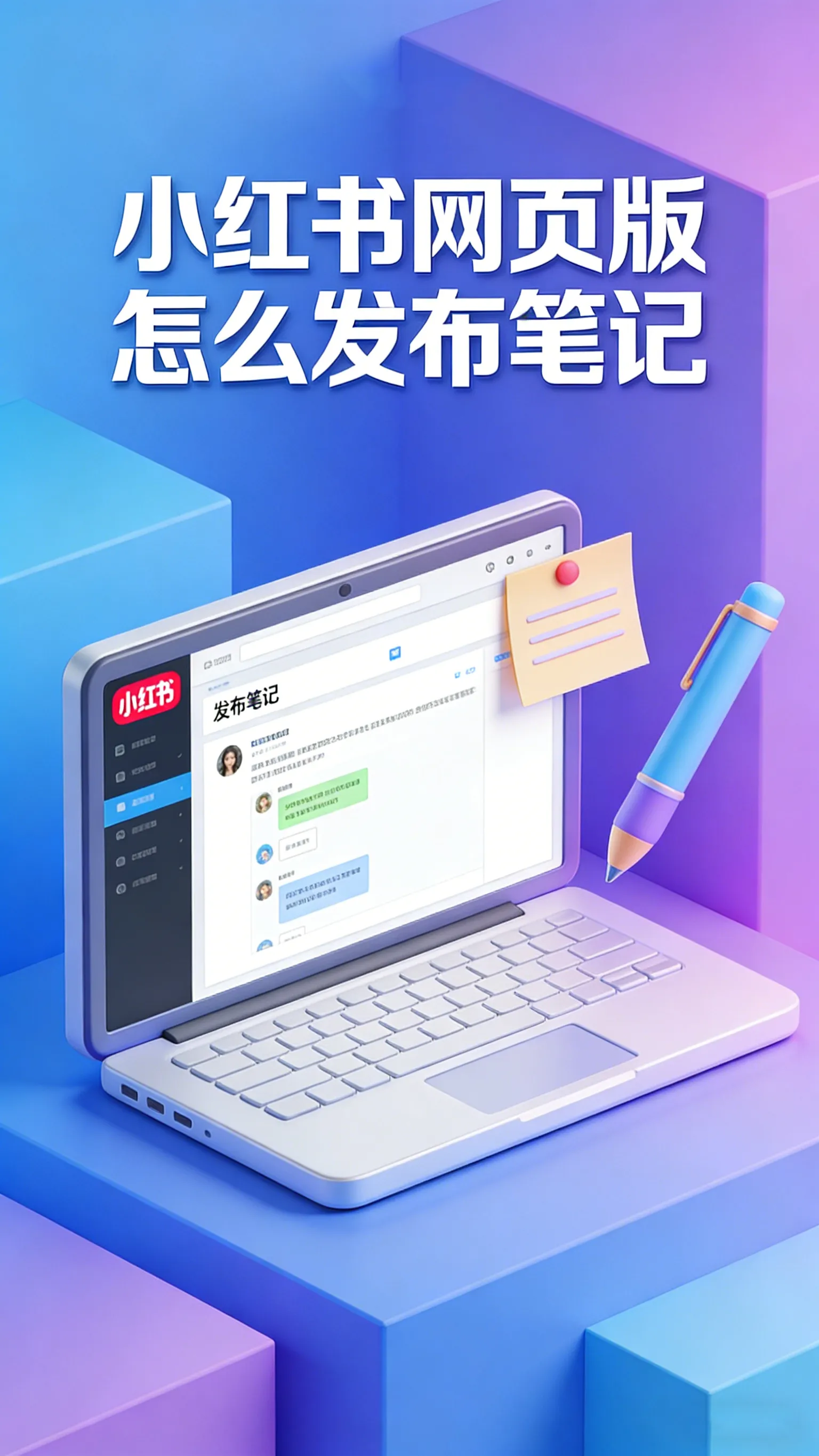 90%的人不知道！小红书网页版还能这样发笔记