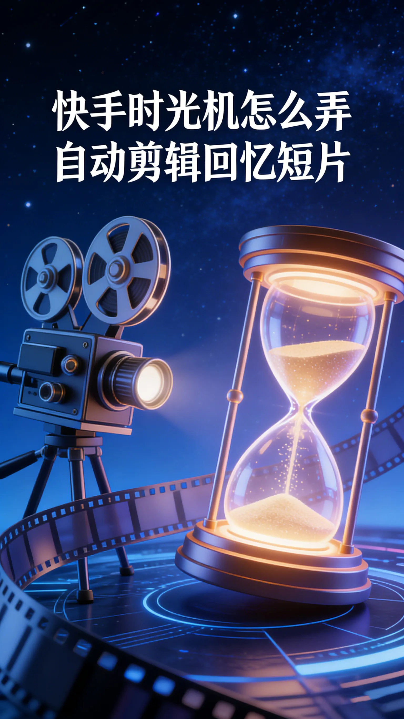 快手时光机怎么弄？自动剪辑回忆短片，手把手教你生成